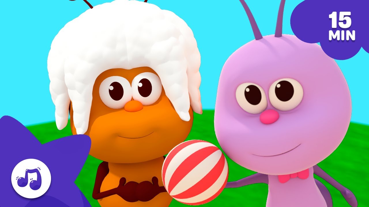 Sol, Lluvia y Bichikids🌸🍁☔ Canciones Infantiles (15 Minutos) 🐞 Bichikids