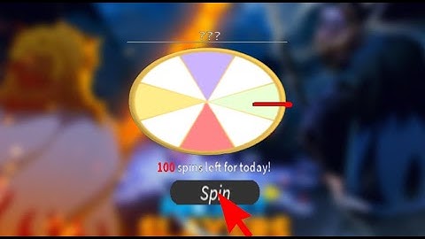 Spinning *100* DAILY SPINS in Project Slayers | Roblox