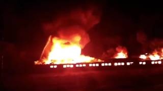 Kas Vyksta Kaune Skaitytojų Video Žemuosiuose Šančiuose - Milžiniškas Gaisras