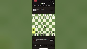 Scandinavian (centre counter) defence opening. Bullet Chess Game #1MinuteGame  #Chess #checkmate