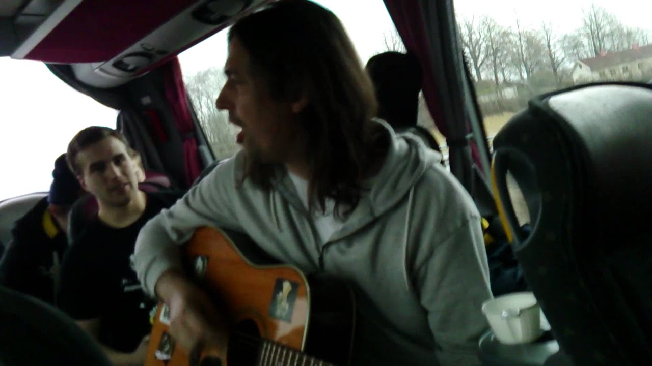 Tre aukustiska livelåtar med AIK-Trubaduren