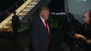 President Trump Gaggles With Press At Dallas - Fort Worth International Airport, Sep. 10, 2026