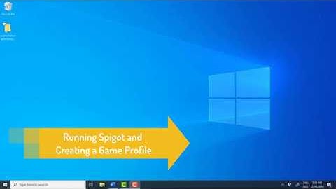 Learn Python with Minecraft - Part 1: Setting Up the Environment - Step 5: Run Spigot & Create Game