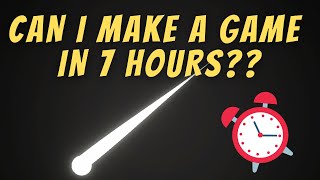 I made a game in 7 hours in unity (devlog)