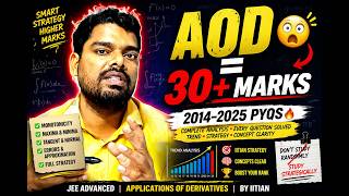 AOD One Shot 🔥 Last 12 Years PYQs (2014–2025) | 30+ Marks Strategy | 100% Strategy + Sol. by IITian