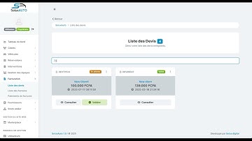 Tutoriel SoluxAuto - Gérer votre Liste de Clients