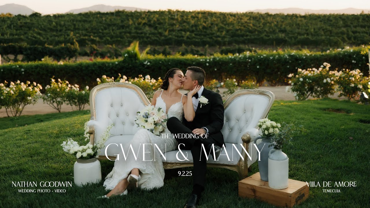 Manny & Gwen | 9.2.25 | Villa De Amore Temecula Courtyard Wedding