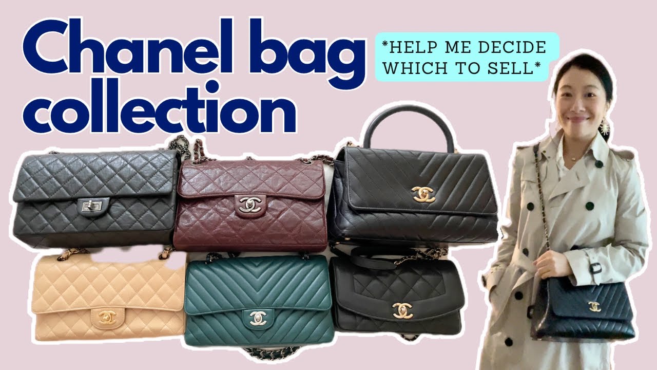 CHANEL HANDBAG COLLECTION REVIEW - YouTube