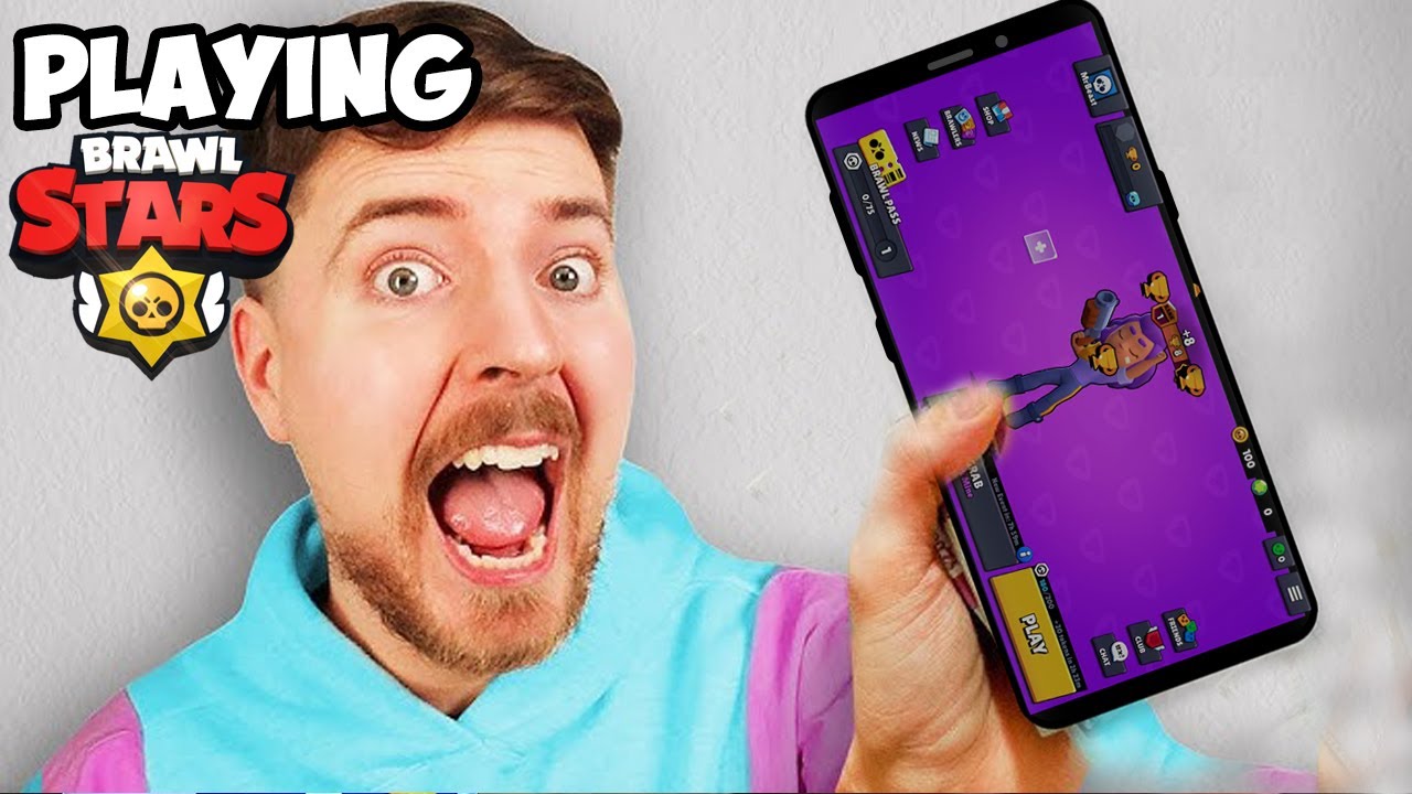 If Mrbeast Plays Brawl Stars Youtube - mr beast brawl stars