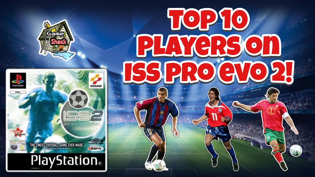 Top 10 Players on ISS Pro Evolution 2 - Sony Playstation