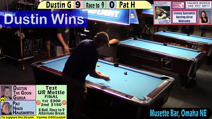 Dustin Gunia vs Pat Hauswirth