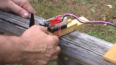 Cox Tee Dee .09 bench-run