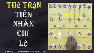 Bố cục Tiên Nhân Chỉ Lộ trong cờ tướng: Cách chơi và ứng biến