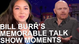 Bill Burr Talk Show Memorable Moments Reaction #billburr #billburrreaction #comedyreaction #comedy