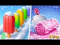 Dessert DIY 🆚 Popsicle Stack - All Levels Satisfying Walkthrough Gameplay Part 3