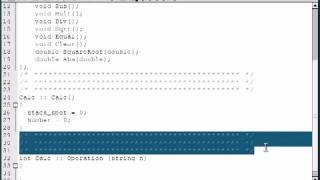 Linux GUI Calculator-04-Class Functions Part 1.1