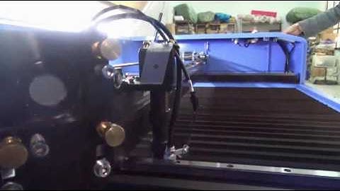 Redsail Laser Machine Video How to Adjust Light Path