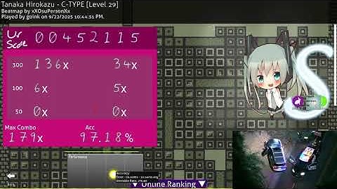 Day 564 of C-TYPE until slideracc is optional in osu! lazer