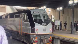 A few NJT trains at Secaucus Junction, NJ Lower Level with 4210 again! 5/9/24