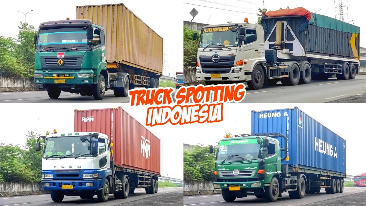 TRUCK SPOTTING INDONESIA | HEAVY TRUCK MITSUBISHI FUSO - YouTube