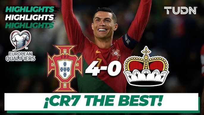 Cristiano Ronaldo faz dois, e Portugal goleia Liechtenstein pelas  Eliminatórias da Euro