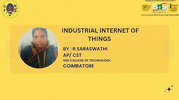 CASE STUDY VIDEO - Supervised Learning | IIOT | SNS Institutions