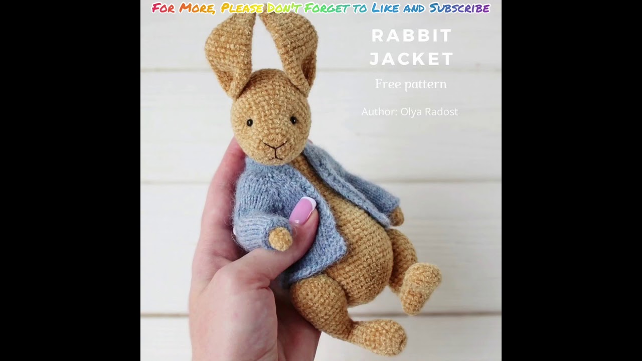 Amigurumi Bunny Free Pattern