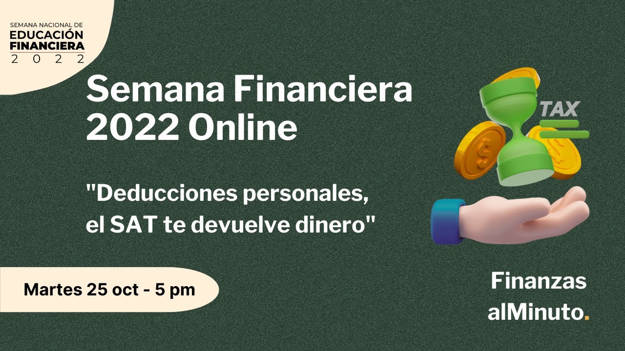 ¡Haz que el SAT te devuelva dinero! Aplica tus deducciones personales ...