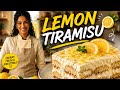 No-Bake Lemon Tiramisu 🍋 The Fresh Summer Dessert Everyone Is Obsessed With!