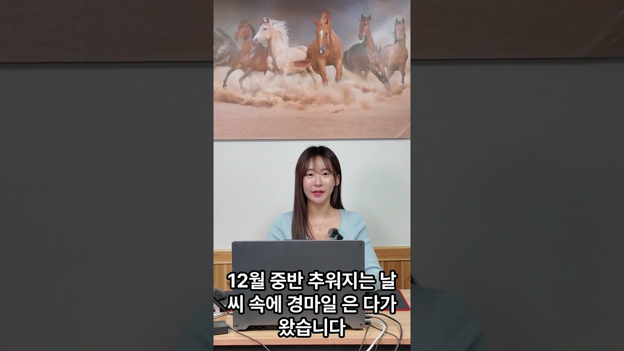 새로운아나운서 가비님을 소개합니;다 #경주마 #성공 #경마방송 #그랑프리 #동기부여 #경마 #좋아요 #경마분석 #무료예상