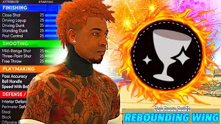 The BEST “REBOUNDING WING” Build In NBA 2k22! (UNSTOPPABLE)