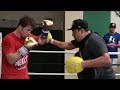 CANELO WORKING ON DEFENSE & GAME PLAN TO BEAT GENNADY GOLOVKIN IN REMATCH FIGHT