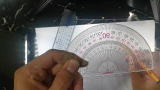 Isometric Drawing - protractor tutorial