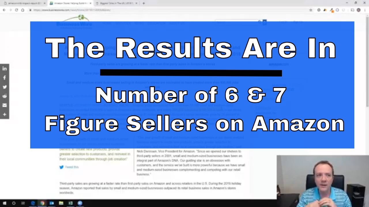 How Third Party Sellers Are Doing (according to Amazon) YouTube