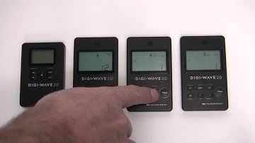 Williams Sound Digi-Wave 2.0 Programming One Way Mode