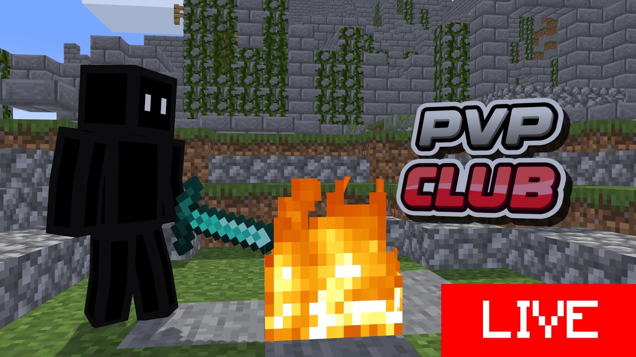 eu.mcpvp.club LIVE public parties - YouTube