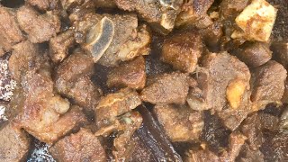 How to Cook Shaiyah | How to Cook Pan Fried Meat | الشية السودانية | لحم شيه