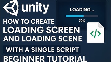Create a Loading Screen in Unity Using One Script (Beginner Friendly)