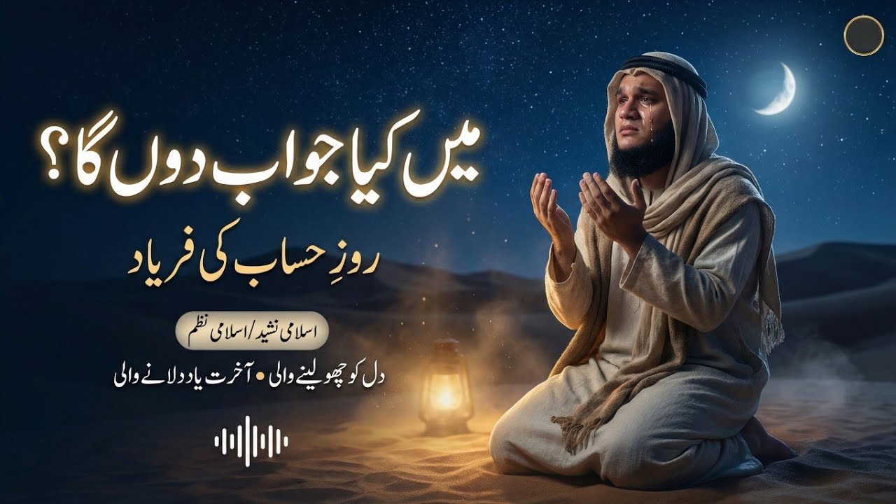 Main Kya Jawab Doon Ga? | Roz e Qayamat Ki Yaad Dilane Wali Nazm