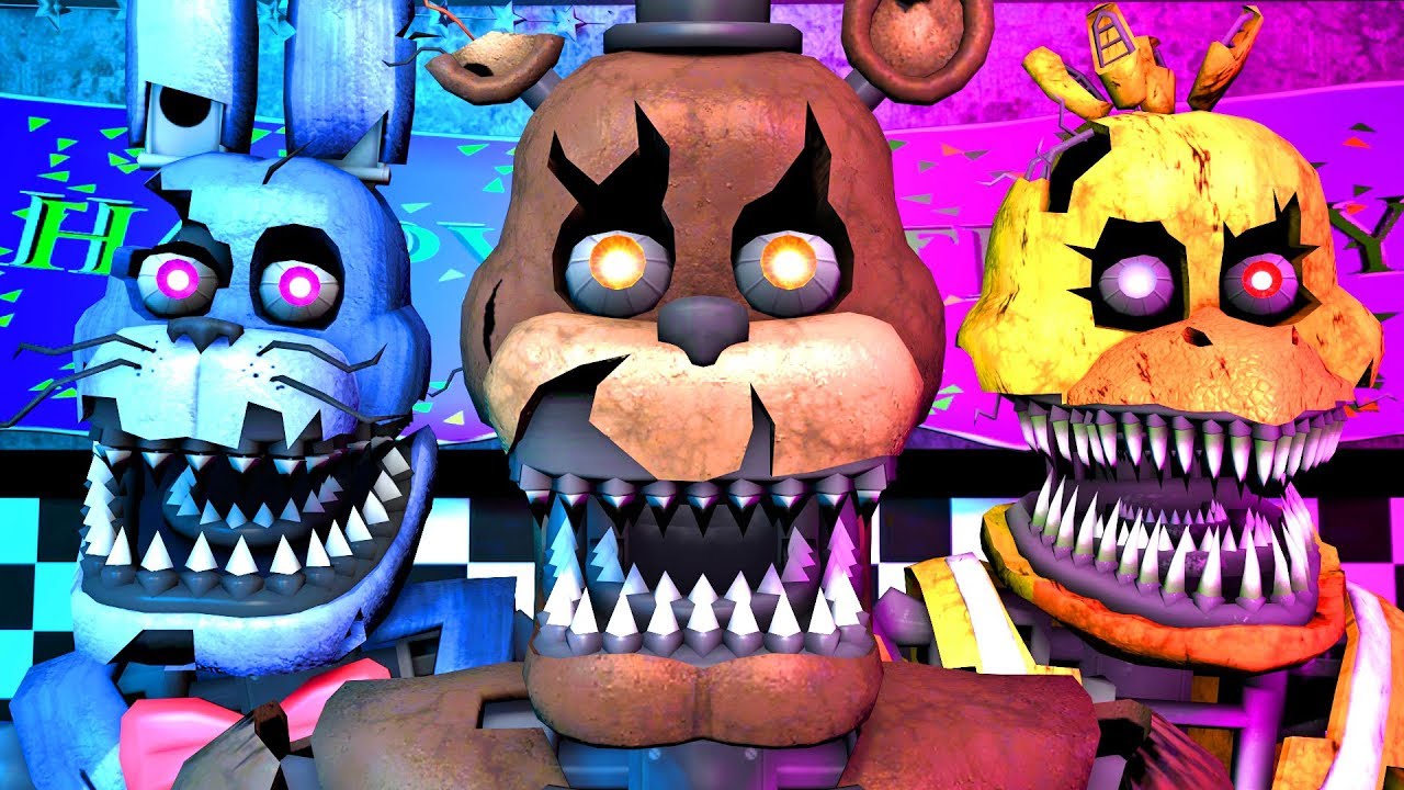 Five Nights At Freddy S Song Fnaf 4 Sfm 4k Tifwhitney Remix - fnaf 4 song roblox animation youtube