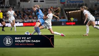 Full Bay FC at Houston Dash Full Post-Match Press Conference News
