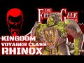 Kingdom Voyager RHINOX: EmGo's Transformers Reviews N' Stuff