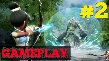 Yong Heroes 2 : Storm Returns  open world android game #2 Gameplay Encounter beginner at west