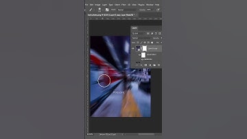 How to Move Still TRAIN with RADIAL BLUR Tool in Photoshop 2024