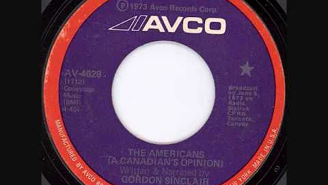 Gordon Sinclair - The Americans (A Canadian's Opin...