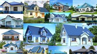 30 Collection Images of Blue House Roof and Blue House Design