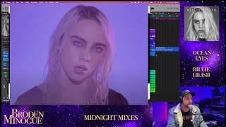 Ocean Eyes - Billie Eilish - RAW Multitrack and Stems Reaction