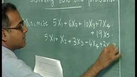 Lec-13 Solving Zero-One Problems