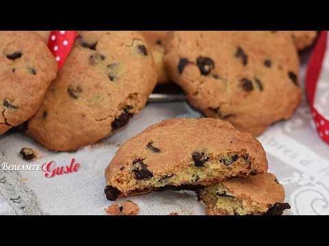 cookies ricetta originale co gocce di cioccolato