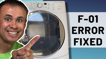 How to Fix Dryer F01 Error Code: Step by Step